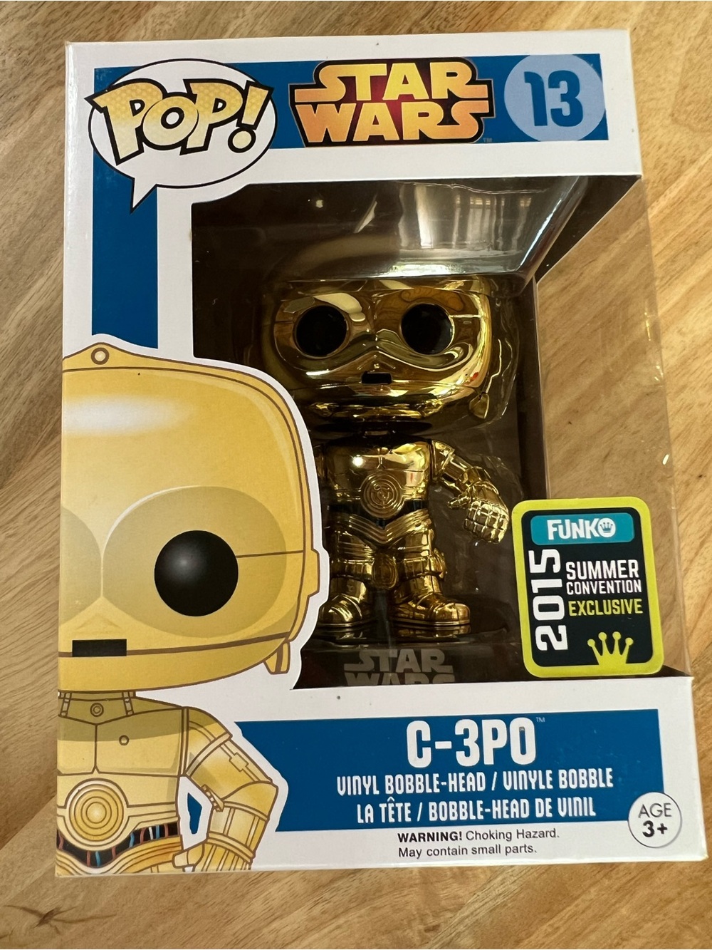 Funko Pop! Star Wars C-3PO 2015 Summer Convention Exclusive